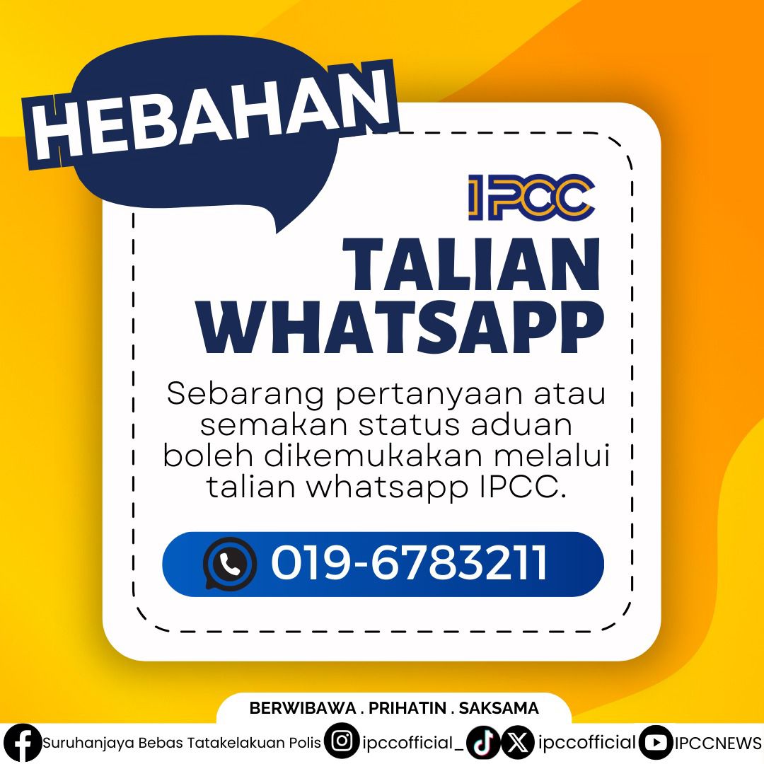 HEBAHAN TALIAN WHATSAPP IPCC